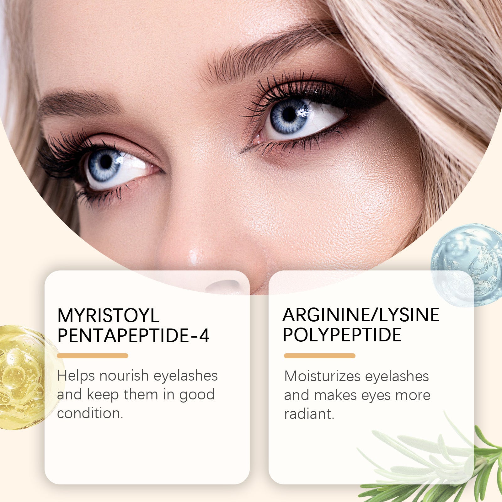 Sérum de cils naturellement Styles Cils longue durée Pas de smoudging