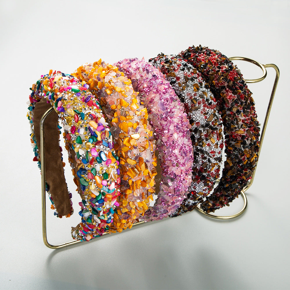 Mode Baroque Bandeau coloré pour femmes