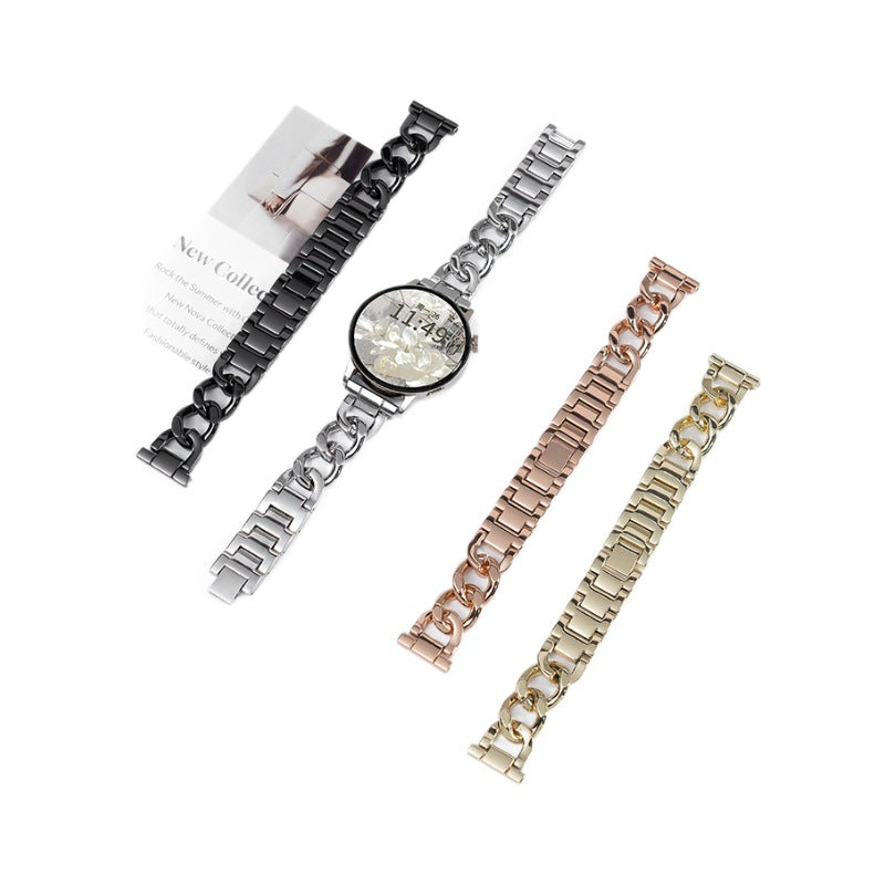 Bracelet de montre en métal GT2 style Chanel