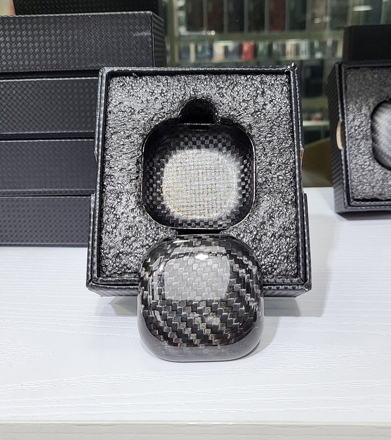 Casque Bluetooth Étui de protection en fibre de carbone ultra-mince ultra-léger