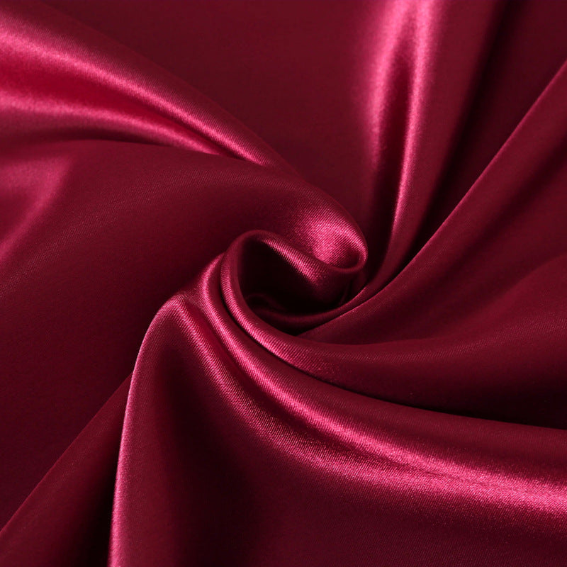Satin de plusieurs couleurs Oreiller en soie