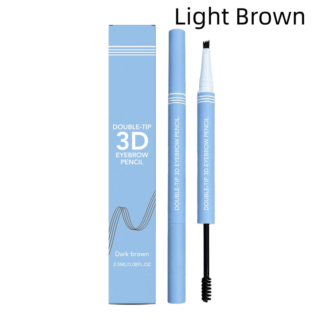 Crayon à sourcils 3D double tête