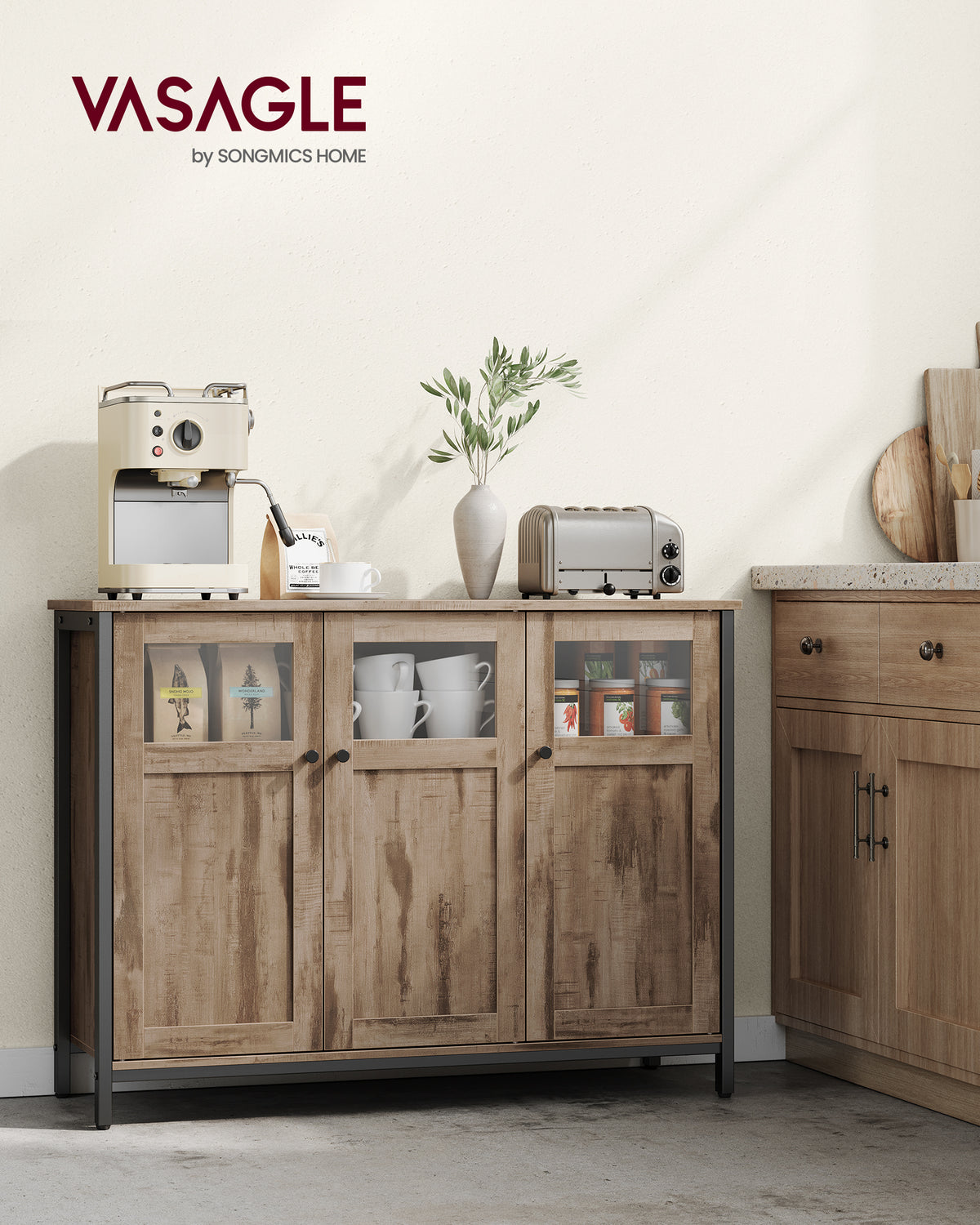 Cabinet à buffet VASAGLE