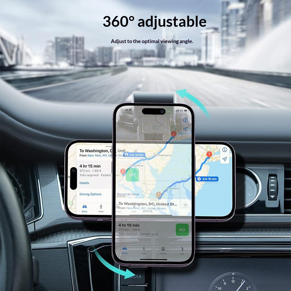 Qi 20 Support de téléphone dans la voiture avec charge magnétique MagSafe sans fil