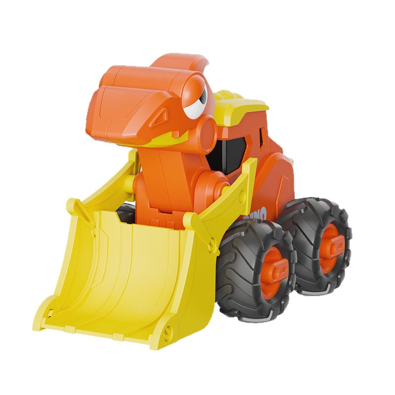 Presse et jeu Dinosaur Véhicule d'ingénierie Jouet petit bus Petite voiture