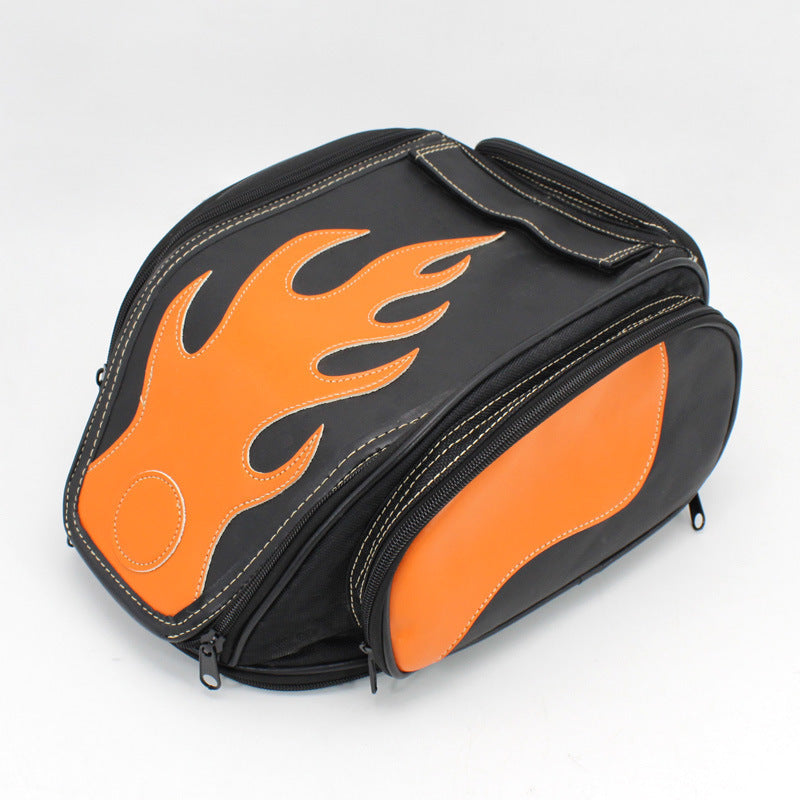 Rétro moto Tail Bag Rangement de casque Étanche