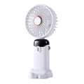 KP-F02 vente à chaud Mini ventilateur portatif conception de bureau créatif portable avec batterie numérique