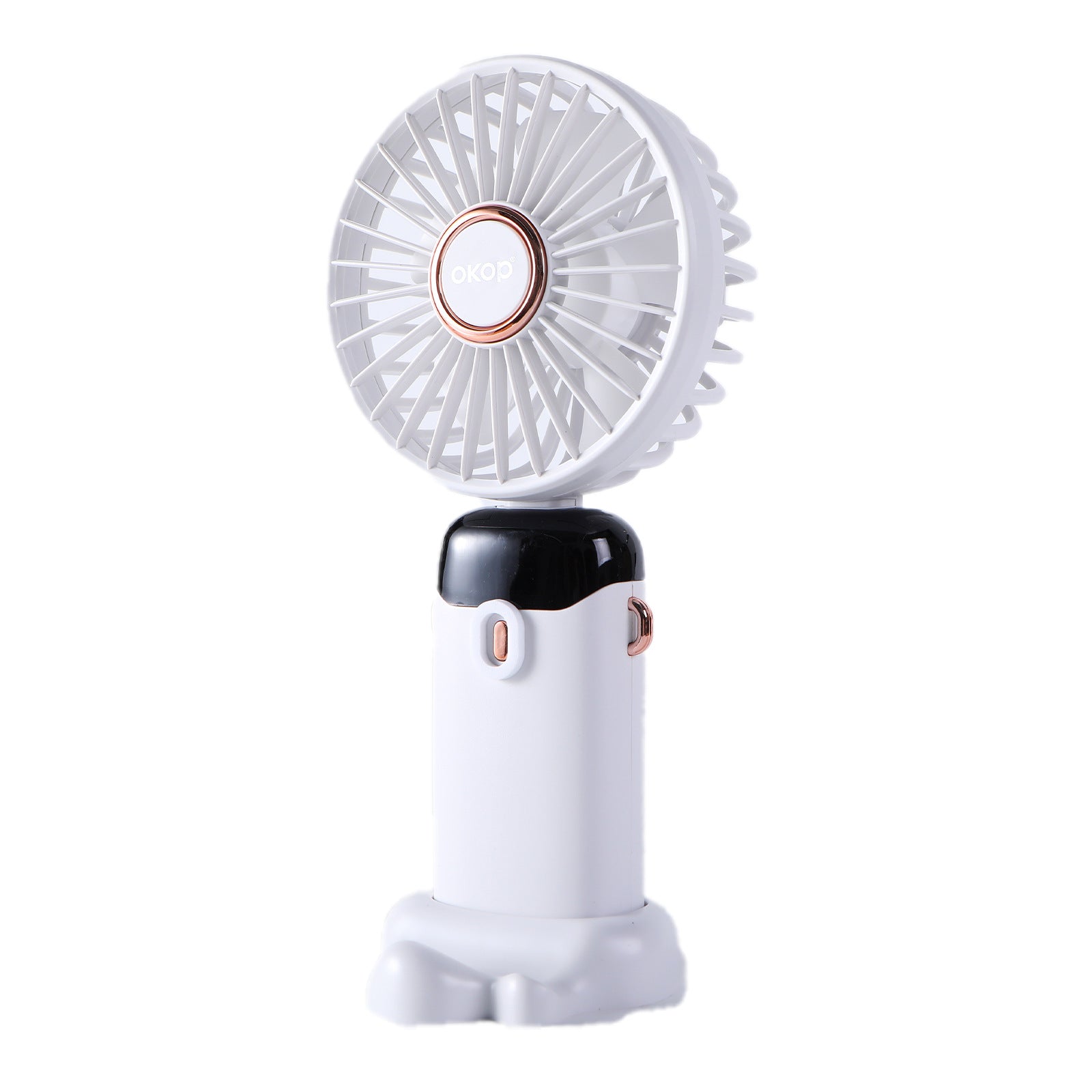 KP-F02 vente à chaud Mini ventilateur portatif conception de bureau créatif portable avec batterie numérique