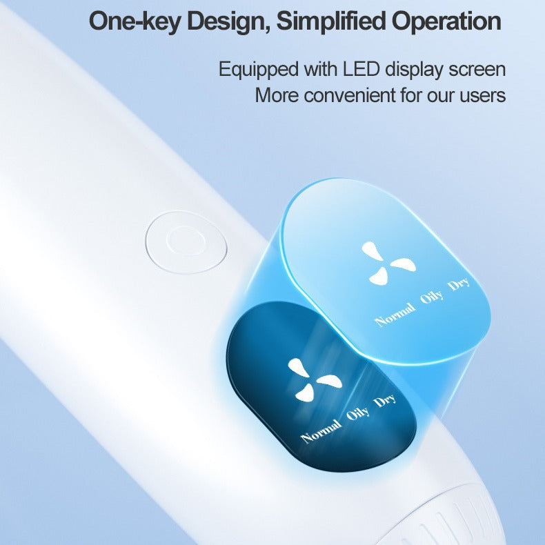 Détachant d'aspiration Blackhead avec écran d'affichage LED