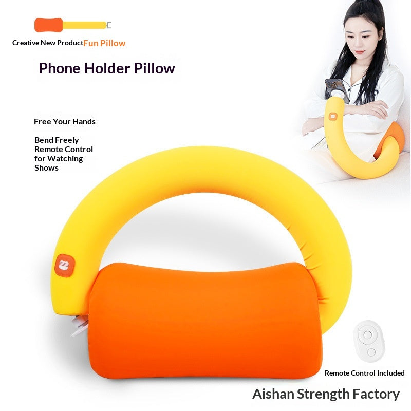 Support de téléphone lazy et lombaire Oreiller du corps