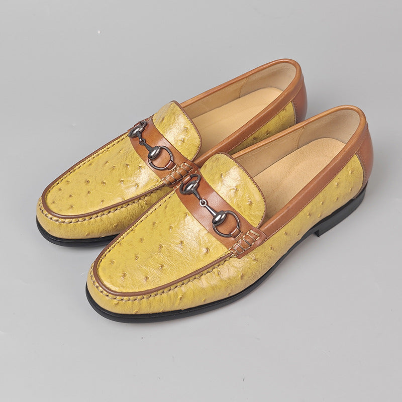 Chaussures en cuir pour hommes de style britannique
