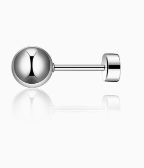 Acier Inoxydable Finition Platine Titanium Acier Barrette ronde