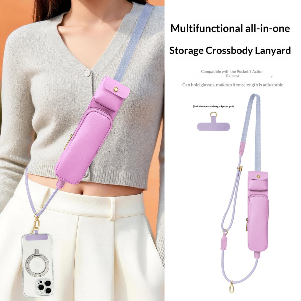 Outdoor Anti-loss Multi-fonctionnel Large Flat Lanyard