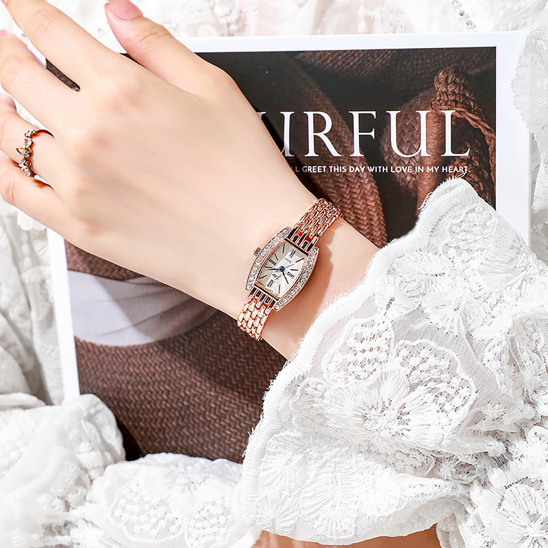 Bijoux de mode en forme de seau carré pour femmes