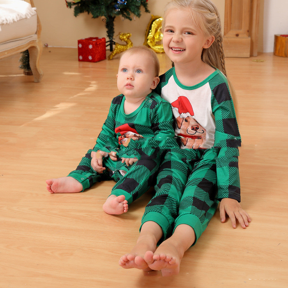 Ensemble familial Pyjamas à manches longues de Noël