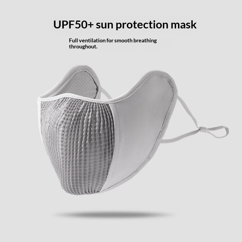 Cyclisme Masque de protection solaire unisexe de sport de plein air avec protection UV