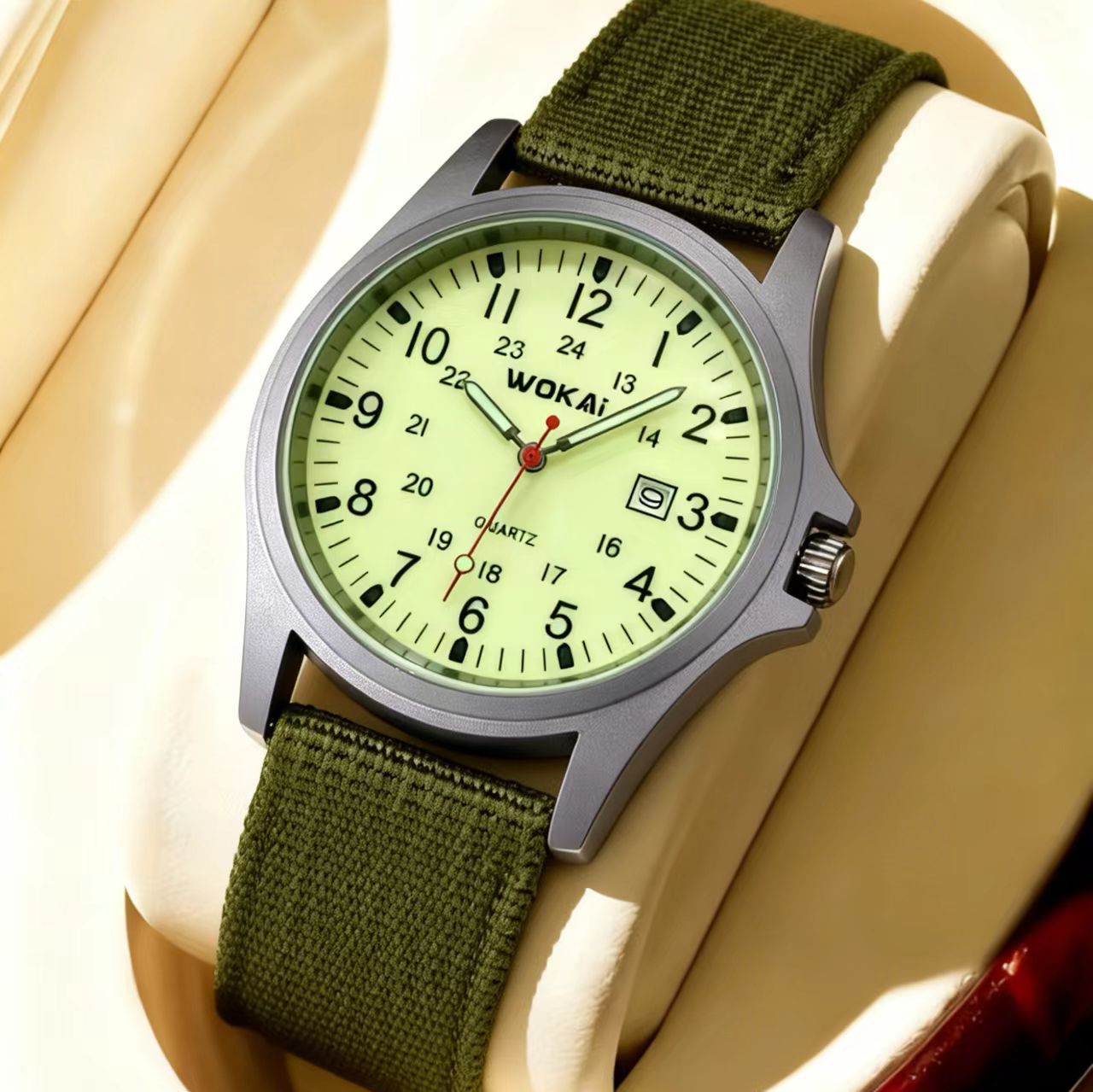 Hommes Casual Calendrier Sports Quartz Montre