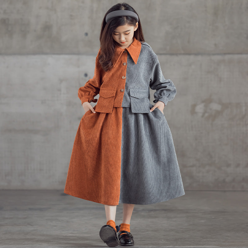 Robe de mode Deux pièces Tendance de l'enfant parent
