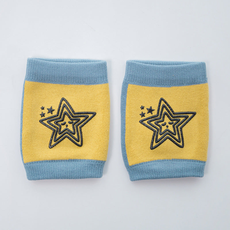 Printemps et été bébé à chevaucher la protection d'automne apprendre à marcher Bump Proof Crawling Knee Cov