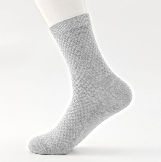 Chaussettes mi-calf escamotables et respirantes pour hommes