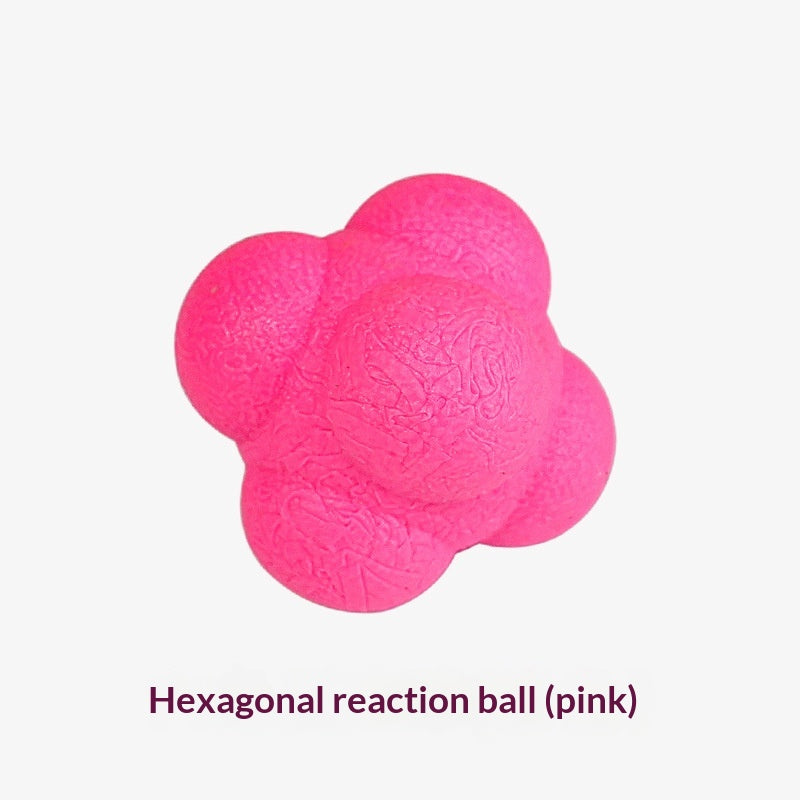 Haute difficulté de réaction hexagonale Balle Agile Changement de direction Balle Réflexes rapides