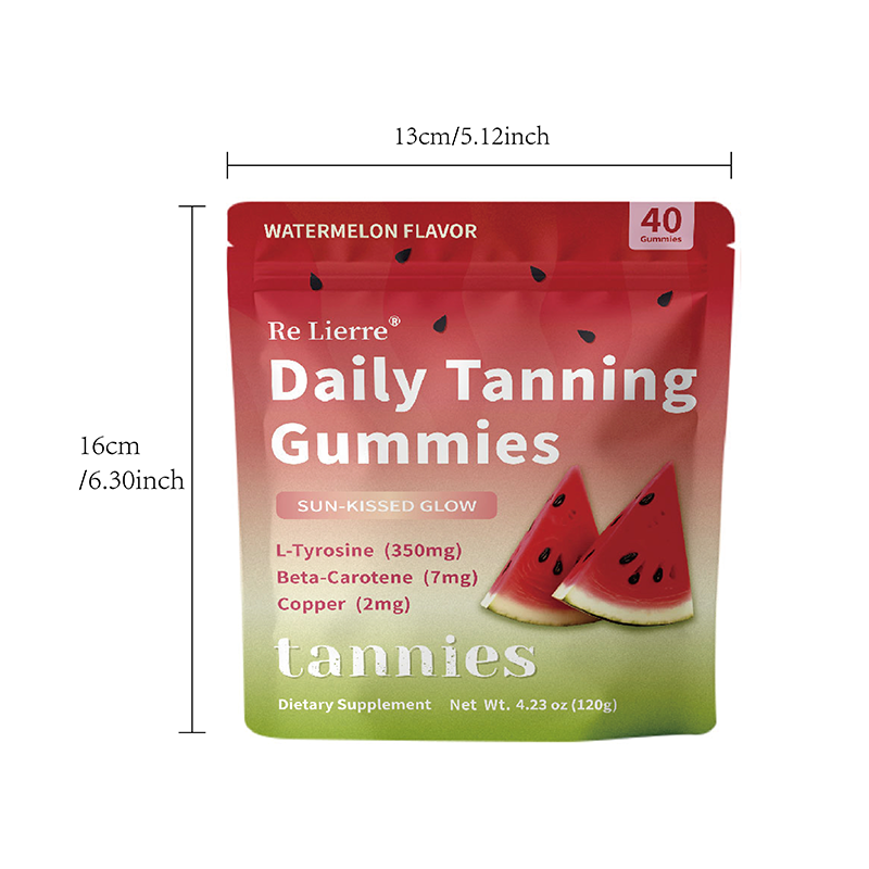 Gummies quotidiennes de bronzage-Flaveur de pastèque