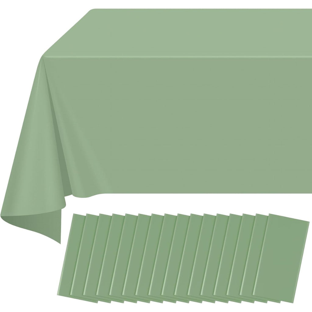 12 nappes en plastique