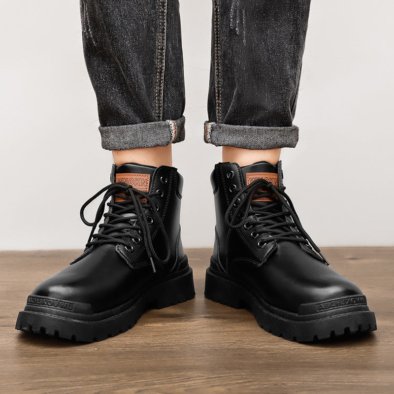 Hommes Versatile Haut de gamme Bottes de travail épaisses