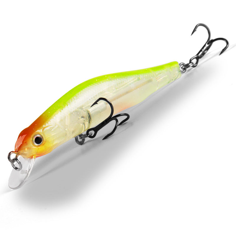 Long S 80mm8.5g Lure magnétique de pêche en eau douce