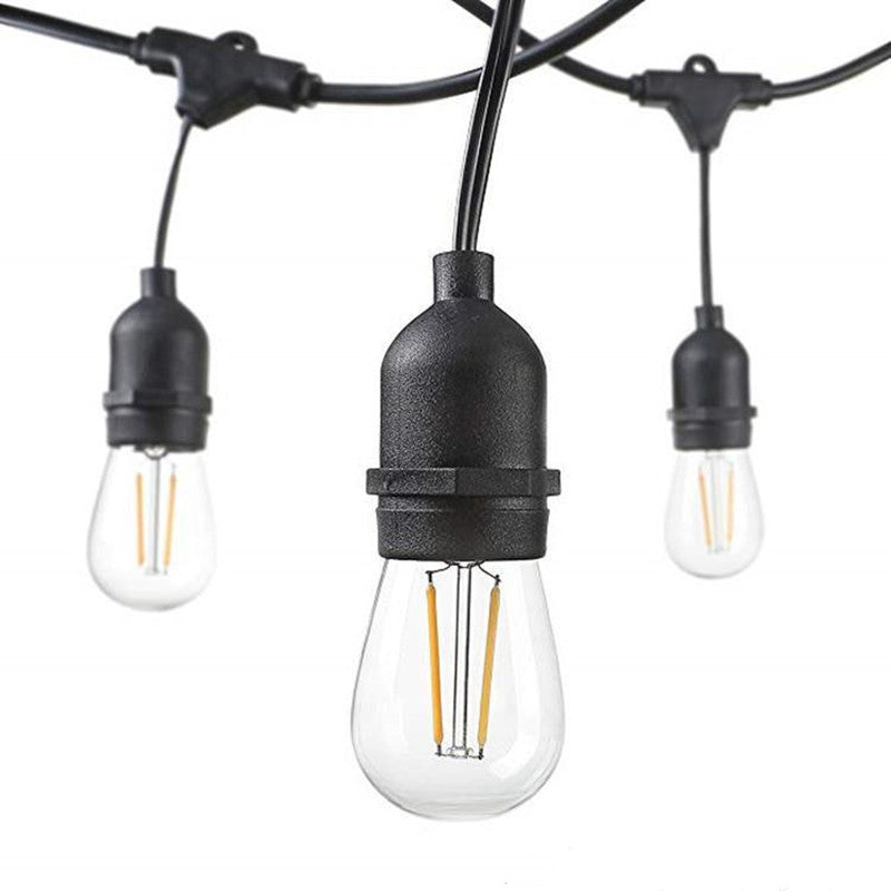 Fil de lumière extérieur étanche S14