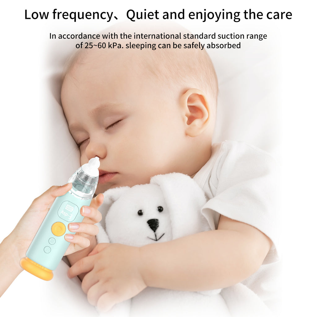 Baby Nasal Aspirateur Appareil électrique à aspiration nasale ménage Nettoyage amovible Trois rapports