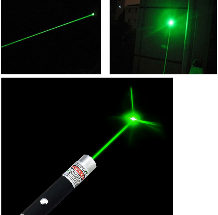 Stylo pointeur lumière verte lampe de poche