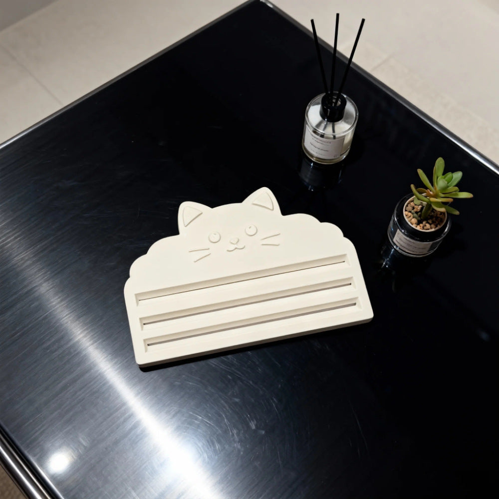 Poudre de nourriture pour chat portable à la maison