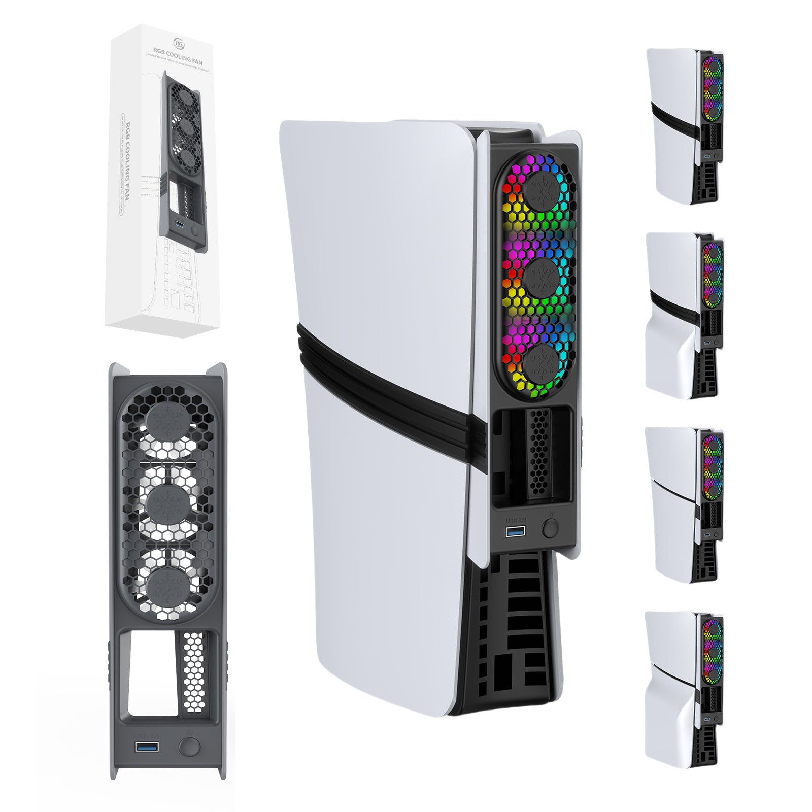 Ventilateur de refroidissement universel d'hôte Régulateur de température intelligent Arrière