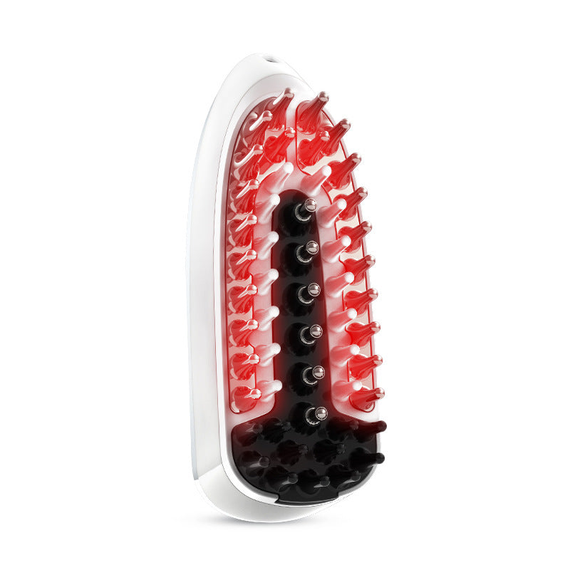 Peigne de massage portative pour vibrations électriques