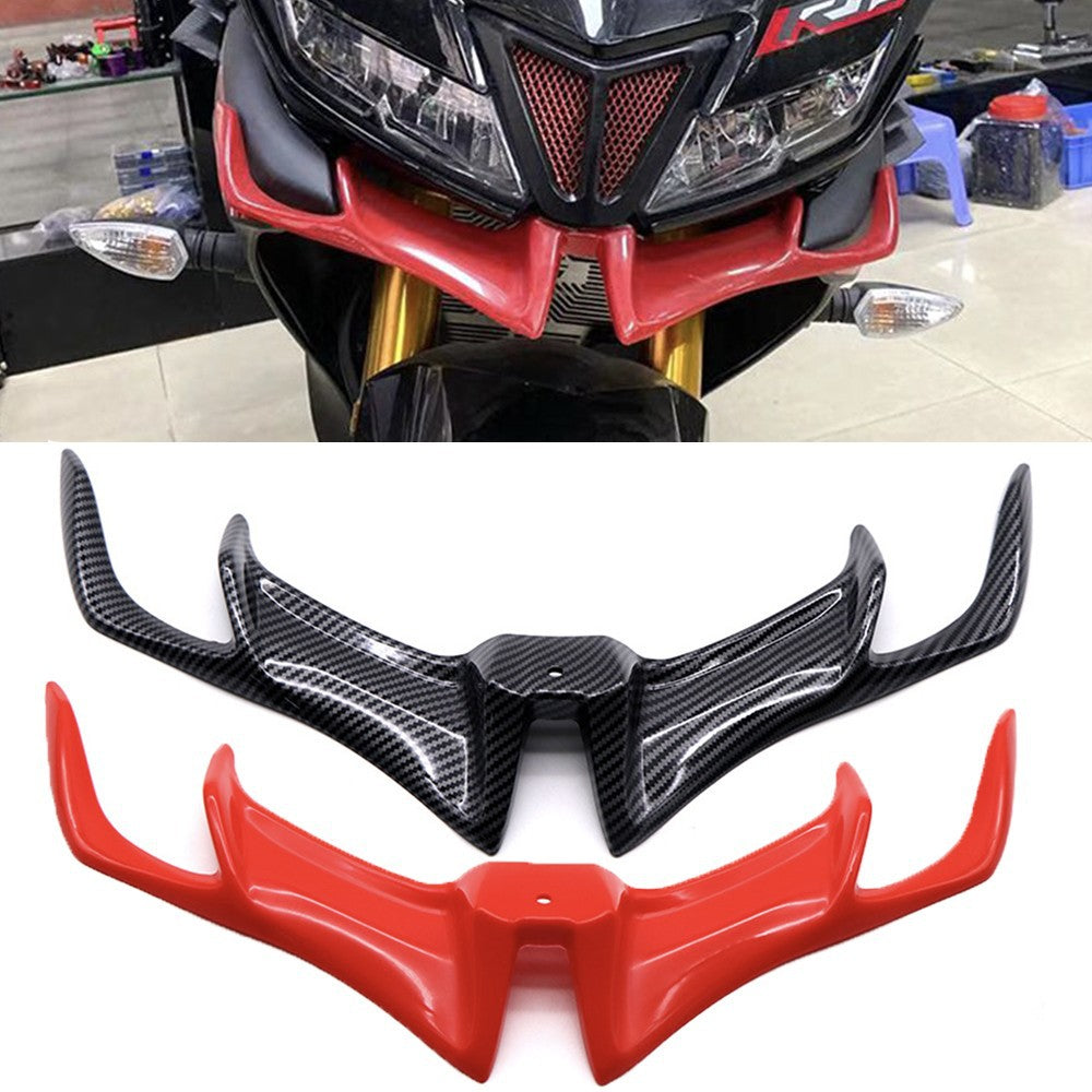 Pièces de moto modifiées aile à vent fixe
