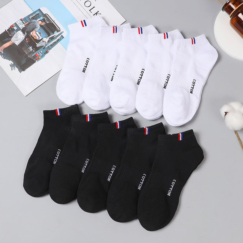 Arrivées d'été Hommes Ankle Sports Chaussettes à faible coupe