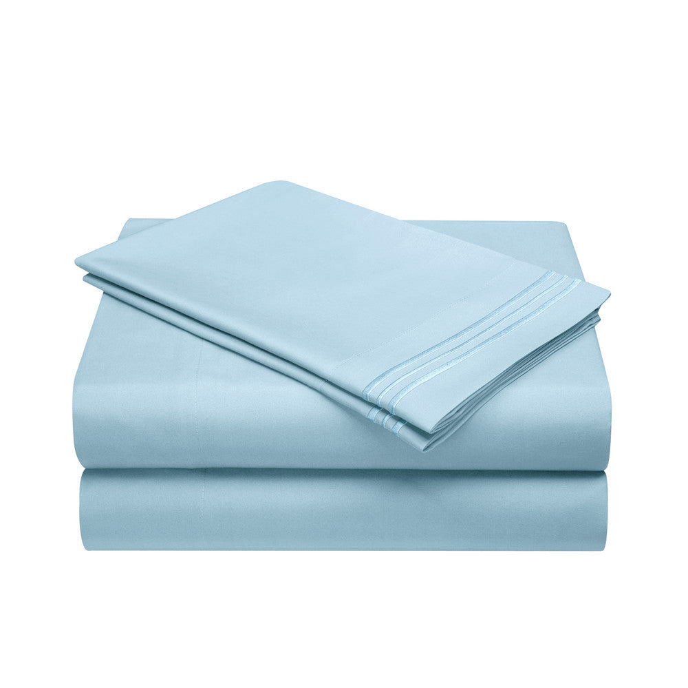 Ensemble de feuille de lit en plusieurs pièces, poncée