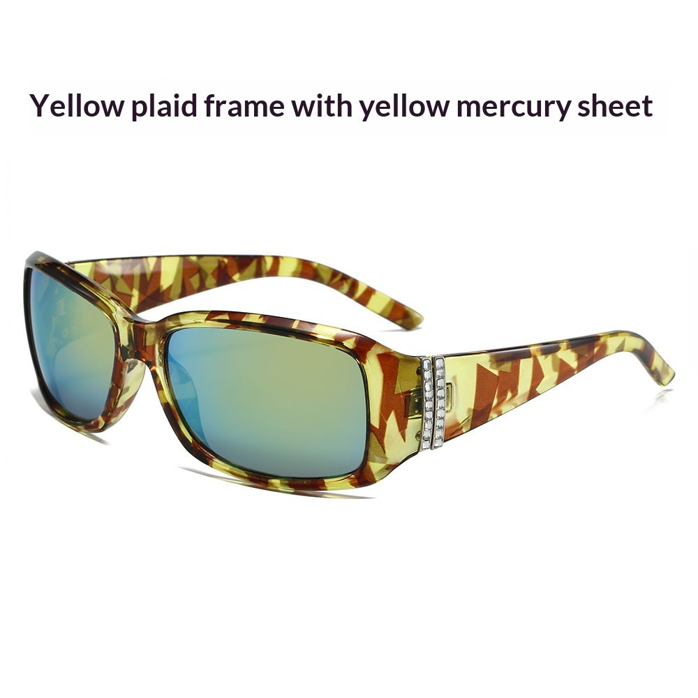 Lunettes de soleil à tendance rétro-protection UV pour les parties