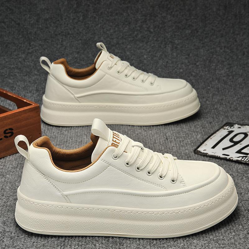 Four Seasons Platform Tide Confortable et polyvalent Chaussures de Sports Casual Hommes
