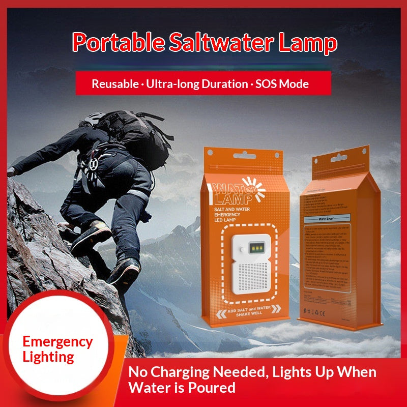 Source Factory Outdoor Camping Light Portable Emergency LED Light Water-powered Camping
