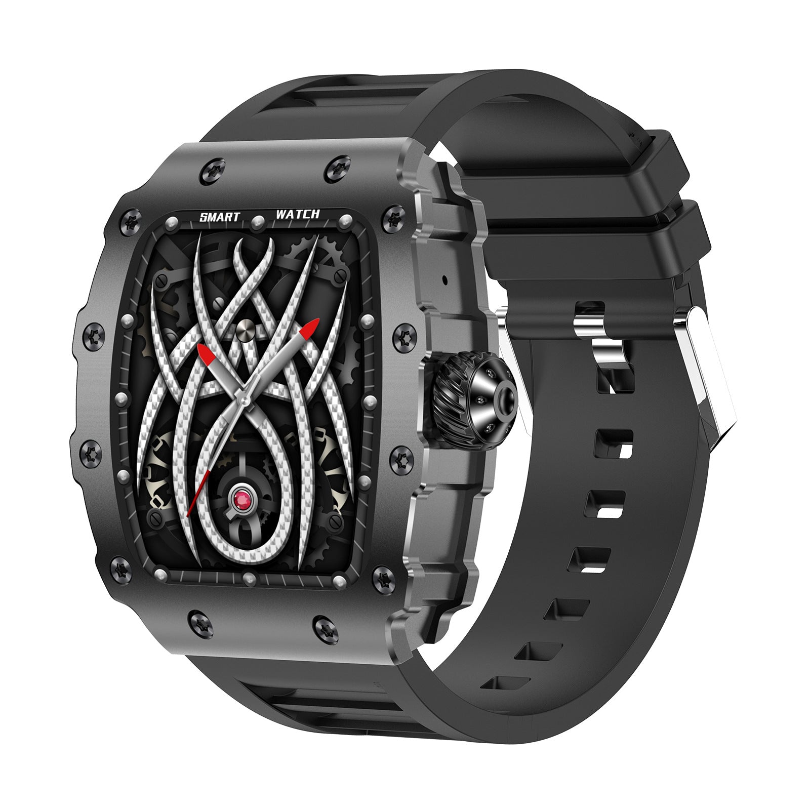 KP-S100 Smartwatch Heart Rate Monitoring Blood Pressure Monitoring Bluetooth Calling Sports Waterproo