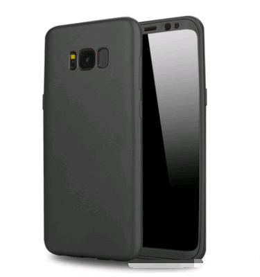 S8 Plus 360 Degree All-inclusive Mobile Phone Case S8 Paint TPU PC Fuel Injection Soft Elle