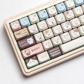 Full Set PBT Dye Sublimation Key Cap Ocean Salt Mars Space 7u Supplement
