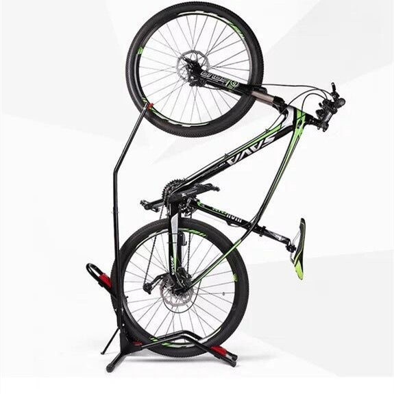 Rack de stationnement en L Réparation de voiture amovible Support d'affichage de vélo de montagne