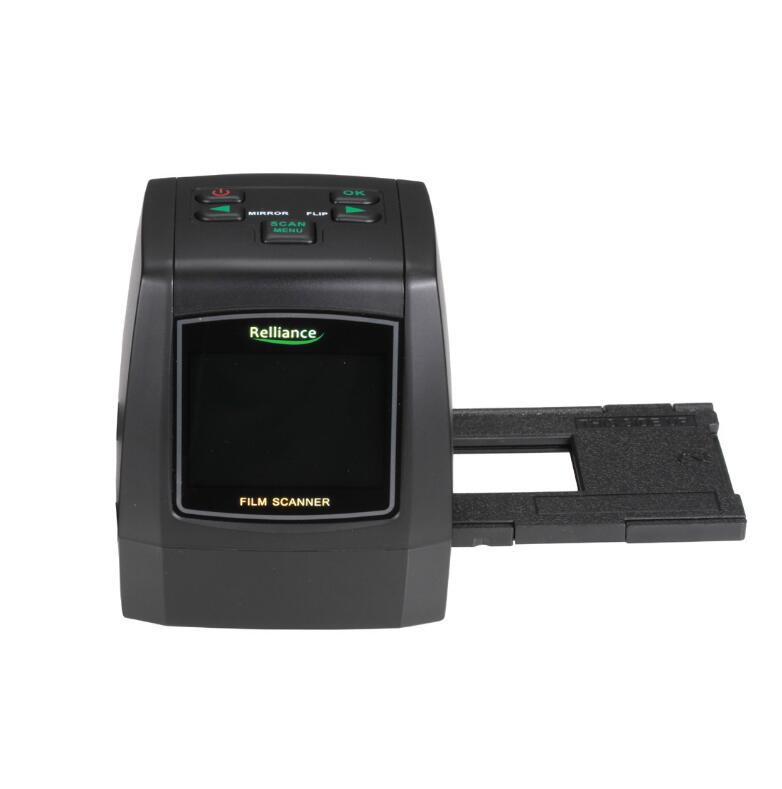 Haute résolution photo diaporama visionneur film négatif scanner usb 2.0 msdc monochrome conv