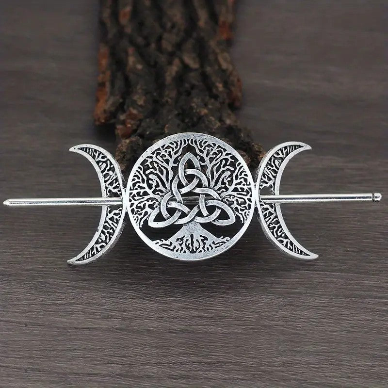 Femmes Barrettes Viking Alliage animal Crescent Nuage