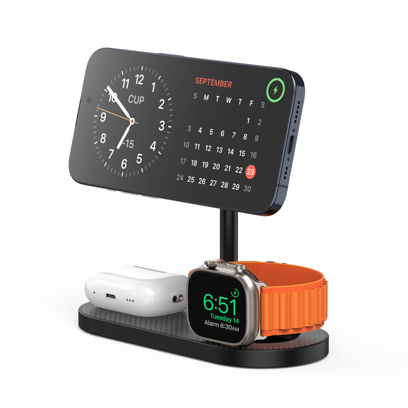 Chargeur magnétique sans fil à recharge rapide
