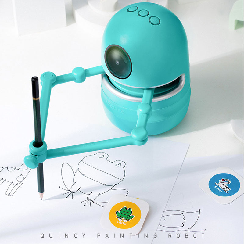 Peinture Robot Jardin d'enfants Étudiants