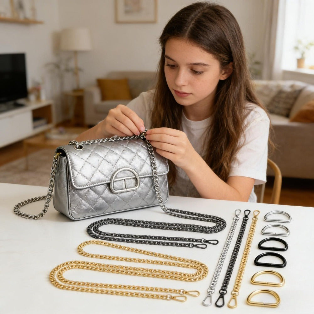Ensemble de chaînes de sacs à dos bricolage